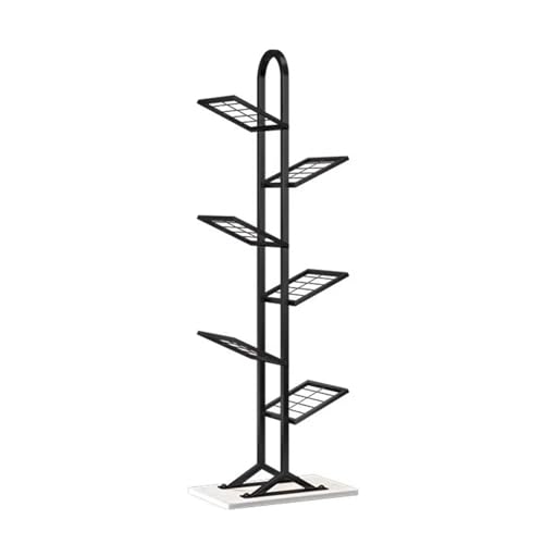 Bücherregal aus Metall, freistehend, Medienturm, hohes schmales Display, Bücherregal für Heimbüro, stilvolle und funktionale Aufbewahrungslösung Bücherregal aus Metall, freistehend, Medienturm, hohes schmales Display, Bücherregal für Heimbüro, stilvolle und funktionale Aufbewahrungslösung von Generisch