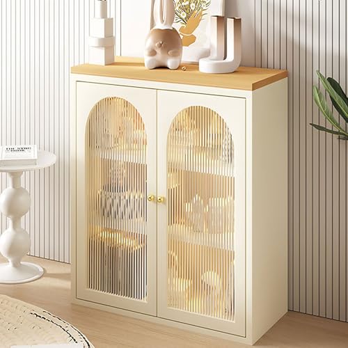 Bücherregal aus Metall mit Klapptüren, höhenverstellbar, Aufbewahrungsschrank für Wohnzimmer, Büro und Zuhause Bücherregal aus Metall mit Klapptüren, höhenverstellbar, Aufbewahrungsschrank für Wohnzimmer, Büro und Zuhause von Generisch