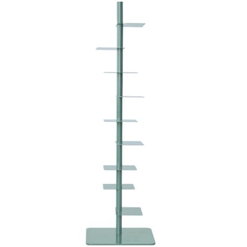 Bücherregal mit Metallrücken, platzsparendes vertikales Leiterregal für Heimbüro, Mehrzweck-Aufbewahrungslösung Bücherregal mit Metallrücken, platzsparendes vertikales Leiterregal für Heimbüro, Mehrzweck-Aufbewahrungslösung von Generisch
