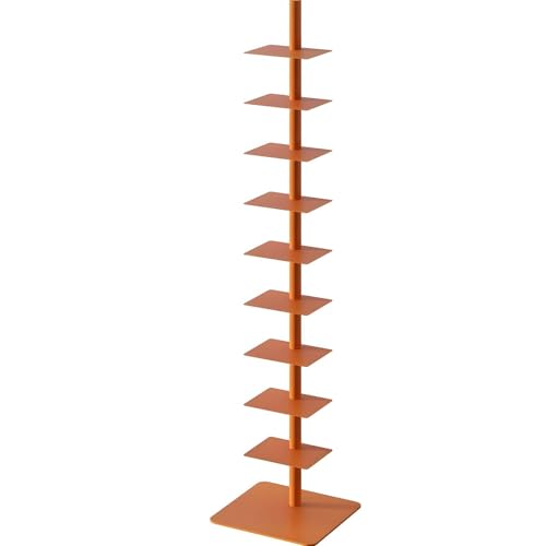 Bücherregal mit Metallrücken, vertikaler Turm, platzsparendes Design, Mehrzweck-Eckaufbewahrungslösung für Zuhause und Büro Bücherregal mit Metallrücken, vertikaler Turm, platzsparendes Design, Mehrzweck-Eckaufbewahrungslösung für Zuhause und Büro von Generisch