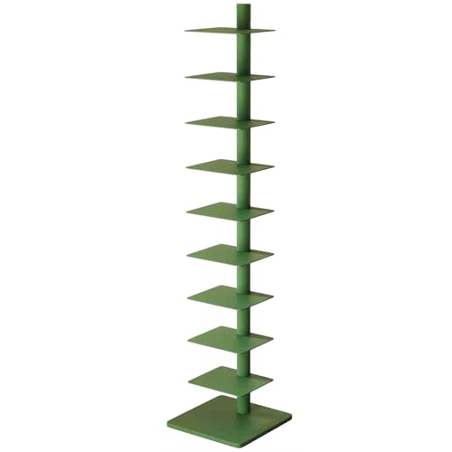 Bücherregal mit Metallrücken, vertikaler Turm, unsichtbarer Organizer, Aufbewahrungsregal für Arbeitszimmer, Wohnzimmer, Büro, Zuhause Bücherregal mit Metallrücken, vertikaler Turm, unsichtbarer Organizer, Aufbewahrungsregal für Arbeitszimmer, Wohnzimmer, Büro, Zuhause von Generisch