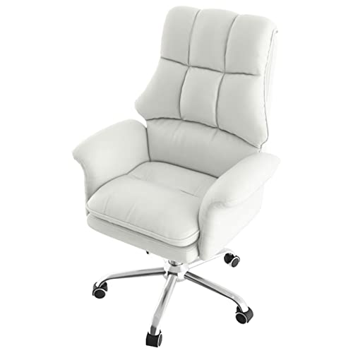 Büro-Schreibtisch-Drehstuhl, ergonomischer Computerstuhl mit gepolsterter Armlehne, Freizeitstuhl für Wohnzimmer, Arbeitszimmer von Generisch