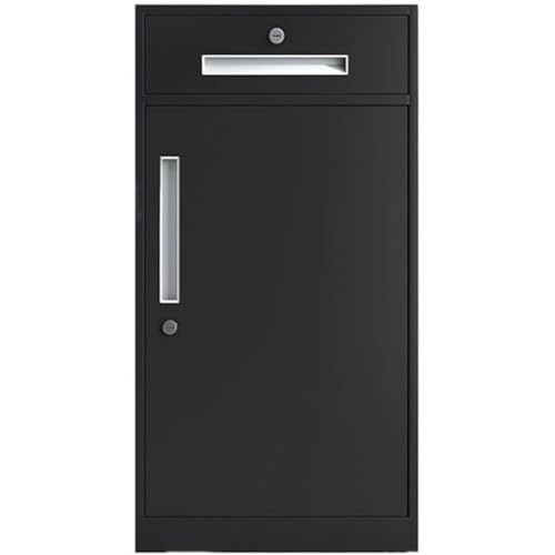 Büroschrank mit Schubladen, 85 cm hoher Akten-Organizer, großes Fassungsvermögen, Stahlschrank für Zuhause/Büro, dickes, kaltgewalztes Metall von Generisch