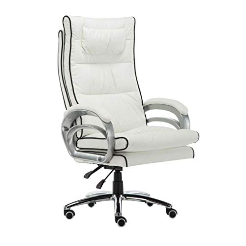 Bürostuhl, Liegestuhl, Schreibtischstuhl, PU-Leder mit hoher Rückenlehne, großer Sitz- und Kippfunktion, ergonomischer Gaming-Stuhl mit Lendenkissen Bürostuhl, Liegestuhl, Schreibtischstuhl, PU-Leder mit hoher Rückenlehne, großer Sitz- und Kippfunktion, ergonomischer Gaming-Stuhl mit Lendenkissen von Generisch