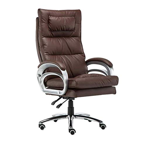 Bürostuhl, Liegestuhl, Schreibtischstuhl, PU-Leder mit hoher Rückenlehne, großer Sitz- und Kippfunktion, ergonomischer Gaming-Stuhl mit Lendenkissen Bürostuhl, Liegestuhl, Schreibtischstuhl, PU-Leder mit hoher Rückenlehne, großer Sitz- und Kippfunktion, ergonomischer Gaming-Stuhl mit Lendenkissen von Generisch