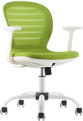 Bürostuhl, ergonomischer Bürostuhl, Heimcomputerstuhl, Studententisch und Stuhl, Drehstuhl, Schreibtisch-Spielstuhl (Farbe: Grün) von Generisch