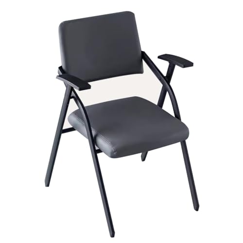 Bürostuhl, zusammenklappbar, Konferenz- und Gaming-Stuhl, mit PU-Rückenlehne, ideal für Mitarbeitertraining und Heimgebrauch Bürostuhl, zusammenklappbar, Konferenz- und Gaming-Stuhl, mit PU-Rückenlehne, ideal für Mitarbeitertraining und Heimgebrauch von Generisch