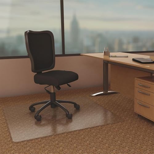 Bürostuhl Unterlage, Antirutsch Bodenschutzmatte, Transparent Schutzmatte für Hartböden, rutschfest Stuhlmatte, In Verschiedenen Größen Erhältlich, Stärke: 1,5 mm von Generisch