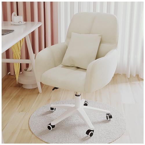 Bürostuhl mit Rollen - Ergonomischer Computerstuhl für Zuhause und Arbeitszimmer, komfortables Design mit Lendenwirbelstütze, Höhe 75 cm Bürostuhl mit Rollen - Ergonomischer Computerstuhl für Zuhause und Arbeitszimmer, komfortables Design mit Lendenwirbelstütze, Höhe 75 cm von Generisch