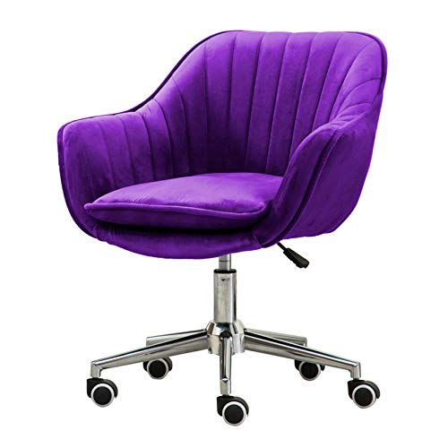 Bürostuhl mit mittlerer Rückenlehne und Samtkissen und Lendenwirbelstütze, ergonomisches Design für Zuhause oder Büro Bürostuhl mit mittlerer Rückenlehne und Samtkissen und Lendenwirbelstütze, ergonomisches Design für Zuhause oder Büro von Generisch