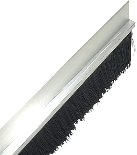 Bürstendichtung 100cm Alu-h-Profil Zugluftstopper Fliegendichtung Rolladendichtung Bürstendichtung 100cm Alu-h-Profil Zugluftstopper Fliegendichtung Rolladendichtung von Generisch