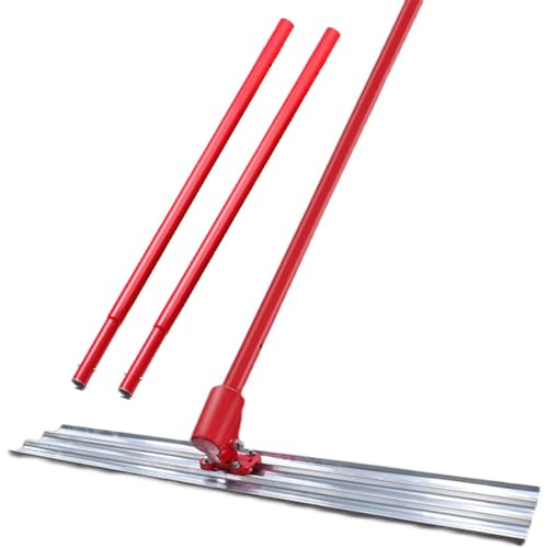 Bull Float Betonbearbeitungswerkzeug, Magnesium-Zementglättungskelle mit 3 Griffen aus Aluminiumlegierung, 80 x 20 cm Bull Float Betonbearbeitungswerkzeug, Magnesium-Zementglättungskelle mit 3 Griffen aus Aluminiumlegierung, 80 x 20 cm von Generisch