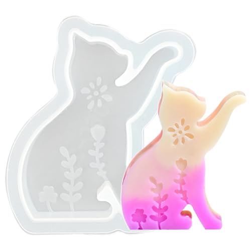 Bunny Seifenformen - Silikonseife Making -Tablett | Flexible, nicht geschichtete hasenförmige Form mit einfacher Freisetzung und Wärmefestigkeit | Craft Tool für handgefertigte Seifen, Wachsschmel Bunny Seifenformen - Silikonseife Making -Tablett | Flexible, nicht geschichtete hasenförmige Form mit einfacher Freisetzung und Wärmefestigkeit | Craft Tool für handgefertigte Seifen, Wachsschmel von Generisch