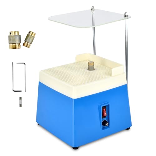 Buntglasschleifer mit Acryl-Schleifblech, tragbare DIY-Glasschleifmaschine, 5/8 Zoll & 1 Zoll Schleif-Bits, 4200 U/min Werkzeug von Generisch
