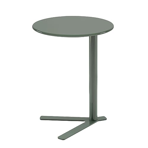 C-förmiger Beistelltisch, runder Couch-Snacktisch mit Metallrahmen, verstellbarer Couchtisch für Wohnzimmer, Schlafzimmer, Balkon & Büro – Grün-B Farbe C-förmiger Beistelltisch, runder Couch-Snacktisch mit Metallrahmen, verstellbarer Couchtisch für Wohnzimmer, Schlafzimmer, Balkon & Büro – Grün-B Farbe von Generisch