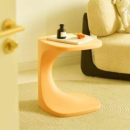 C-förmiger Beistelltisch – platzsparendes Design für einfaches Schieben unter Möbeln, perfekt für Wohn- und Nachtbereiche C-förmiger Beistelltisch – platzsparendes Design für einfaches Schieben unter Möbeln, perfekt für Wohn- und Nachtbereiche von Generisch