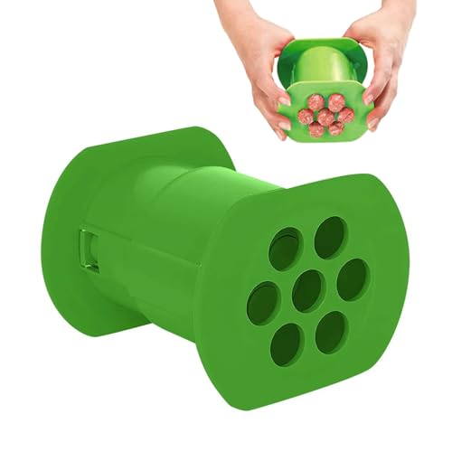 CEVAPCICI Press Maker - Strapazierfähiges Küchenwerkzeug, Multi-Würst-Trainingsgerät | Wiederverwendbare Fleischform, Praktischer Wursthersteller Mit 7 Fächern, Pressmaschine von Generisch