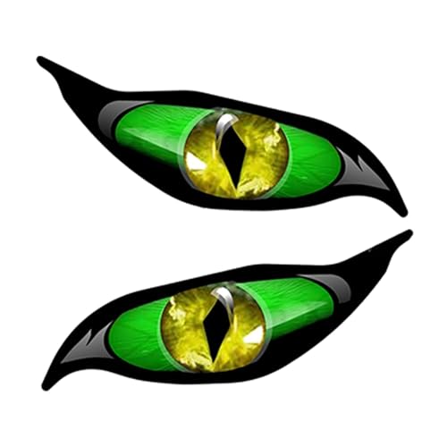 Caat Eye Aufkleber Auto – Spiegel Katze Gruselige Augen Aufkleber | Reflektierende Caat Eye Aufkleber | Auto Böser Blick Aufkleber | Schreckliches Auge Reflektierender Auto-Aufkleber für Nachtfahrten Caat Eye Aufkleber Auto – Spiegel Katze Gruselige Augen Aufkleber | Reflektierende Caat Eye Aufkleber | Auto Böser Blick Aufkleber | Schreckliches Auge Reflektierender Auto-Aufkleber für Nachtfahrten von Generisch
