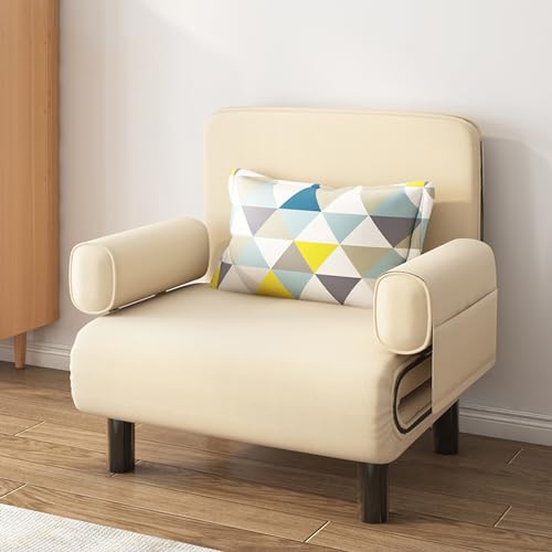 Cabrio Schlafsofa, 3 in 1 Klappdesign mit verstellbarer Rückenlehne & abnehmbaren Armlehnen, platzsparender Futon für kompakte Wohnbereiche von Generisch