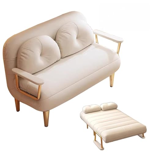 Cabrio Schlafsofa - 3-in-1 Schlafsessel mit verstellbarer Rückenlehne, ausklappbarer Boden-Couch für Wohnzimmer oder Schlafzimmer von Generisch