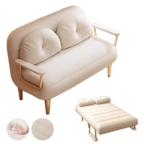 Cabrio Schlafsofa - 3-in-1 Schlafsessel mit verstellbarer Rückenlehne, ausklappbarer Boden-Couch für Wohnzimmer oder Schlafzimmer Cabrio Schlafsofa - 3-in-1 Schlafsessel mit verstellbarer Rückenlehne, ausklappbarer Boden-Couch für Wohnzimmer oder Schlafzimmer von Generisch