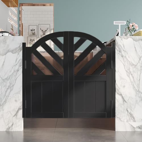 Cafétüren Westerntür, Scharnier Schwingtür Cafe Bar Pub, Retro-Stil-Trennwandtür, Pendeltür Holz Saloontür Innen Schwingtür W 80-170cm H 90/100cm für Terrasse Garteneingang(Schwarz,H90cm x W91cm) Cafétüren Westerntür, Scharnier Schwingtür Cafe Bar Pub, Retro-Stil-Trennwandtür, Pendeltür Holz Saloontür Innen Schwingtür W 80-170cm H 90/100cm für Terrasse Garteneingang(Schwarz,H90cm x W91cm) von Generisch