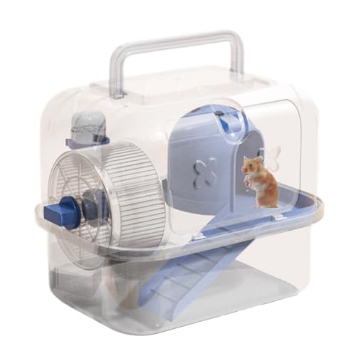 Cage de Transport pour Pe Animal - Sac Portatif pour Hamster avec Aération Intégrée, Design Compact pour Sortie en Toute Sécurité | Convient pour Gerbilles Hérissons Déplacement Maison Extérieur Pr von Generisch
