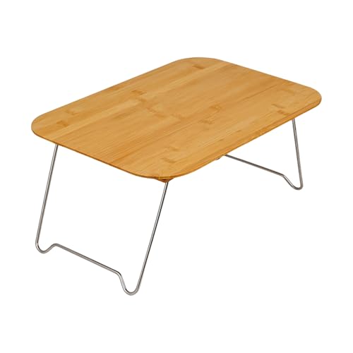 Camping -Klapptisch - Klapptisch - Tragbarer Schreibtisch Im Freien | Kompakt Tragbare Tabelle Mit Einstellbarer Höhe | Einfache Faltung | Design | Langlebig | Aluminium | Ideales Camping - von Generisch