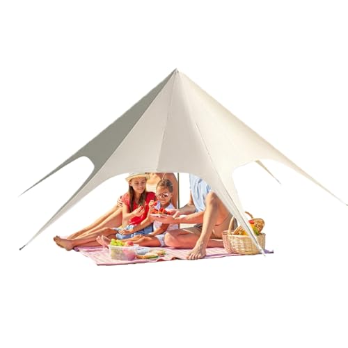 Camping Markise - Oxford-Stoff wasserdichte Überdachung Und Sonnenbeschattung - Kuppelform Mit UV-Schutz 50+ Für Wanderreisen Picknick Und Angeln von Generisch