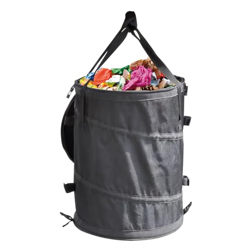 Camping -Müll kann - Aluminiumlegierung Abfallbehälter | Reisebehälter mit geräumiger Design -Implementierung | Mülleimer für Reisewäsche Picknick Yard Abfall Reinigung Fischerei Camping -Müll kann - Aluminiumlegierung Abfallbehälter | Reisebehälter mit geräumiger Design -Implementierung | Mülleimer für Reisewäsche Picknick Yard Abfall Reinigung Fischerei von Generisch