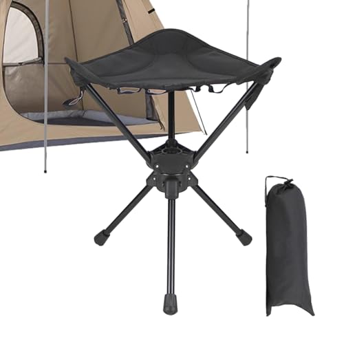 Camping Stuhl - Drehbarer Stabiler Tragbarer Stuhl Für Draußen - Outdoor Hocker Camping Angeln Reisen Garten Jagd Aktivitäten Camping Stuhl - Drehbarer Stabiler Tragbarer Stuhl Für Draußen - Outdoor Hocker Camping Angeln Reisen Garten Jagd Aktivitäten von Generisch
