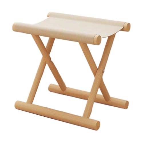Campinghocker - Outdoor-Fußhocker | Campinghocker Faltbar Leicht Dreibeinhocker | Robuster Klapphocker Mit Stuhlfuntion | Leichter Sitzhocker Kompakt Für Outdoor Haushalt Bad Küche Wohnzimmer Garten von Generisch