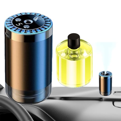 Car Diffuser - essenttial Oil Diffuser | Smart Car Air Freshener | 7-Color Led Humidifier Rechargeable Wireless Vent Air Fresheners Fragrance Diffusers Perfume Essentials for Cars Airr Outlet Car Diffuser - essenttial Oil Diffuser | Smart Car Air Freshener | 7-Color Led Humidifier Rechargeable Wireless Vent Air Fresheners Fragrance Diffusers Perfume Essentials for Cars Airr Outlet von Generisch