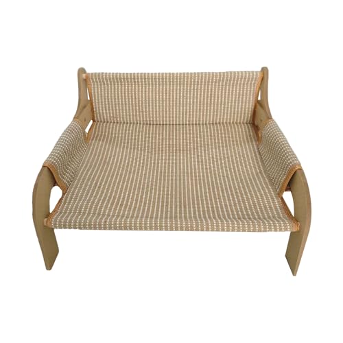 Cat Hammock Bed - Elevated Pet Sofa Cat Couch Bed | Summer Breathable Cat Scratching Post | Breathable Furniture Cooling Lounge Chair Dog Sofa For Kitten Small Dogs Summer Outdoor Living Room Bedroom von Generisch