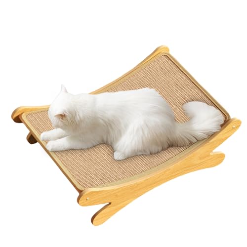 Cat Lounge Bed – Spaziergang | 2 in 1 Kratzkatze und Wohnzimmerbett | recycelbares Scratch Pad | Nest Del Katzenbett verschleißfest atmungsaktiv für Katzen außen innen Cat Lounge Bed – Spaziergang | 2 in 1 Kratzkatze und Wohnzimmerbett | recycelbares Scratch Pad | Nest Del Katzenbett verschleißfest atmungsaktiv für Katzen außen innen von Generisch