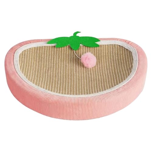 Cat Scratch Bed - Oval Cat Grakeding Pad | Scratching Pad für Haustiere im Bett Sisal | Haustierbedarf für Schlafmatine für Sofa Sofa Teppich Davano Cat Scratch Bed - Oval Cat Grakeding Pad | Scratching Pad für Haustiere im Bett Sisal | Haustierbedarf für Schlafmatine für Sofa Sofa Teppich Davano von Generisch