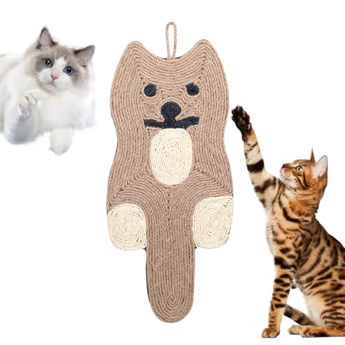 Cat Scratch Board | Cat Scratching Post | Interactive Anti-Scratch Protection Hangable Cute Kitten Toy for Play Floor Home Sofa Couch Kitten Indoor Cat Scratch Board | Cat Scratching Post | Interactive Anti-Scratch Protection Hangable Cute Kitten Toy for Play Floor Home Sofa Couch Kitten Indoor von Generisch