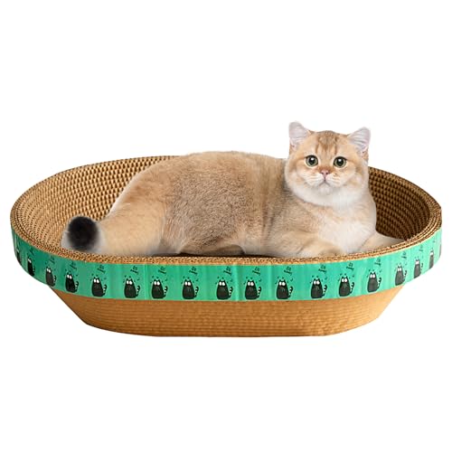 Cat Scratcher, Cat Furniture Rest Spot, 19.69x14.57x3.54 Inches Spacious Resting Design, Kitten Cardboard for Study Corner, Serene Bedroom, Elegant Living Room, Balcony Retreat Cat Scratcher, Cat Furniture Rest Spot, 19.69x14.57x3.54 Inches Spacious Resting Design, Kitten Cardboard for Study Corner, Serene Bedroom, Elegant Living Room, Balcony Retreat von Generisch
