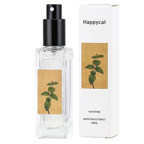 Catnip Spray - Katzen Attraktionsspray, Sichere Flüssigkeit | Training Für Das Kratzen Des Posts Mit Spielzeugnest Kratzer Couch Lirmungsbox Spielen Leise Schöne Aufmerksamkeit Haustiere Kümmern Sich von Generisch