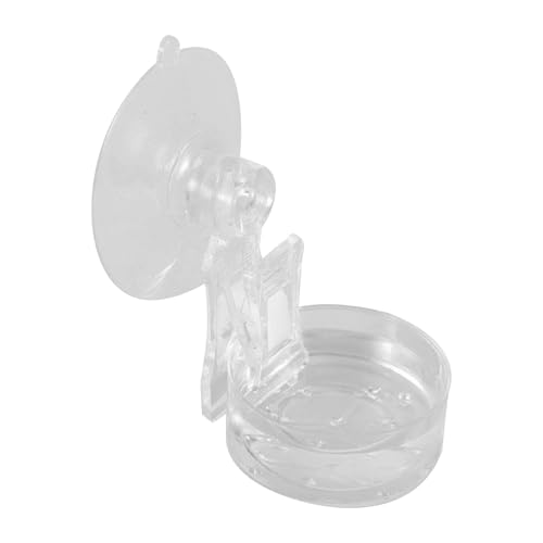 Chamäleon Feeder - Fütterungsschüssel für Reptilien | Habitat Decoration Bowl | Reptilienfutterautomat mit Saugnapfbecher | Easy Clean Pet Water Container Tablett für Eidechsen, Spinnen, Baumfrösche, von Generisch