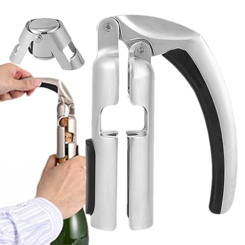 Champagner-Flaschenöffner Korkenzieher Mit Komfortablem Griff Champagner-Korkenentferner, Champagner-Weinöffner Für Zuhause Oder Barkeeper von Generisch