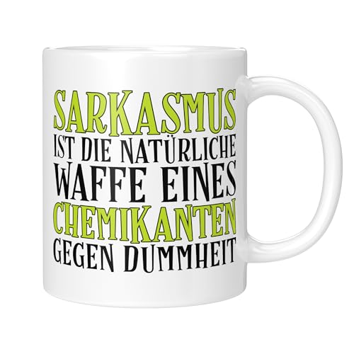 CupHaven® Chemikant Tasse Sarkasmus eines Chemikanten Chemikantin Kaffeetasse Kaffeebecher Becher Geschenk Geschenkidee von CupHaven