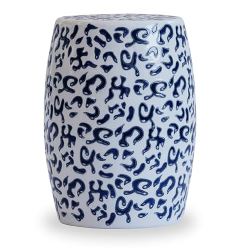 Chinoiserie Keramik-Trommelhocker, vielseitiger Sitz- und Beistelltisch, perfekt für Garten, Terrasse und Schuhwechsel Chinoiserie Keramik-Trommelhocker, vielseitiger Sitz- und Beistelltisch, perfekt für Garten, Terrasse und Schuhwechsel von Generisch
