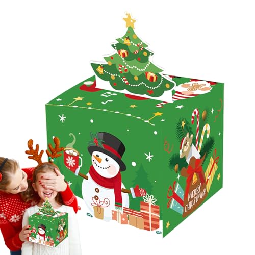 Christmas Geldbox | Weihnachts Geldkassette Für Kinder,Kreative Geschenkbox mit Geldeinzug für Feiertage Christmas Geldbox | Weihnachts Geldkassette Für Kinder,Kreative Geschenkbox mit Geldeinzug für Feiertage von Generisch