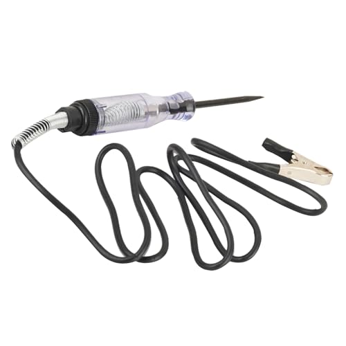Circuit Tester - 6 bis 24 V Testlicht mit verlängerten Feder -Testleitungen | Kfz -Schaltungs -Tester | Scharfe Sondenwerkzeug für Kfz -Drahtdiagnostikwagen -Trucksboote Circuit Tester - 6 bis 24 V Testlicht mit verlängerten Feder -Testleitungen | Kfz -Schaltungs -Tester | Scharfe Sondenwerkzeug für Kfz -Drahtdiagnostikwagen -Trucksboote von Generisch