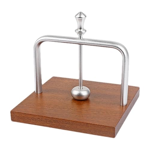 Cocktail-Serviettenhalter – Spender mit Arm aus Metall, Tablett aus Holz, rustikaler Taschentuchhalter mit rutschfester Unterseite, dekorativer quadratischer Papierhalter für Küchenarbeitsplatte von Generisch