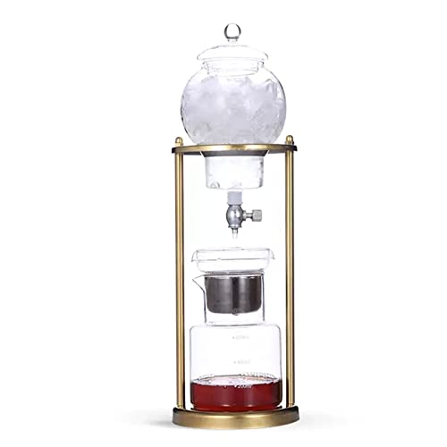 Cold Brew Drip Kaffeemaschine – handgefertigter Edelstahlturm mit abnehmbarem Glas – 600 ml Fassungsvermögen – perfektes Geschenk für Kaffeeliebhaber Cold Brew Drip Kaffeemaschine – handgefertigter Edelstahlturm mit abnehmbarem Glas – 600 ml Fassungsvermögen – perfektes Geschenk für Kaffeeliebhaber von Generisch