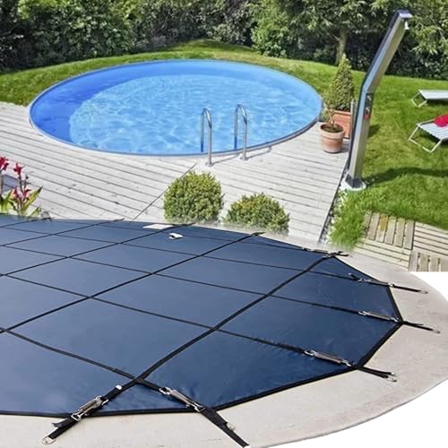 Commercial Grade Inground Winter Pool Safety Cover with Complete Kits, Durable Mesh Round Swimming Pool Protection for All Seasons Commercial Grade Inground Winter Pool Safety Cover with Complete Kits, Durable Mesh Round Swimming Pool Protection for All Seasons von Generisch