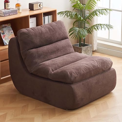 Compressed Lazy Sofa Sitzsack Stuhl, Abnehmbares kleines Sofa für Wohnzimmer, modernes Design für bequemes Sitzen von Generisch