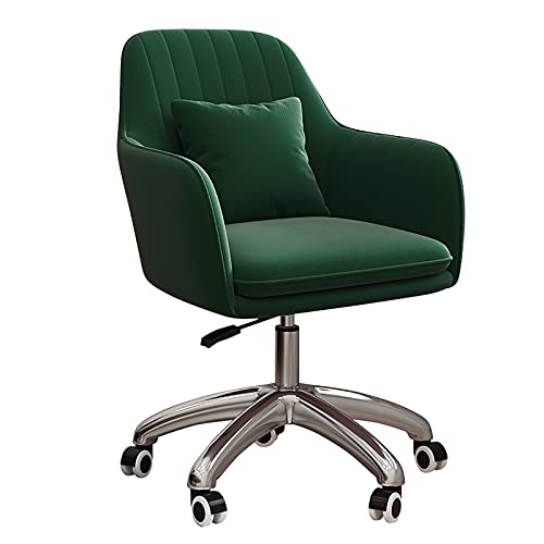 Computer-Gaming-Stuhl aus Samt mit getuftetem Design und höhenverstellbaren ergonomischen Funktionen für Home Office, weicher und bequemer gepolsterter Schreibtischstuhl mit Drehfunktion für Aufgaben von Generisch